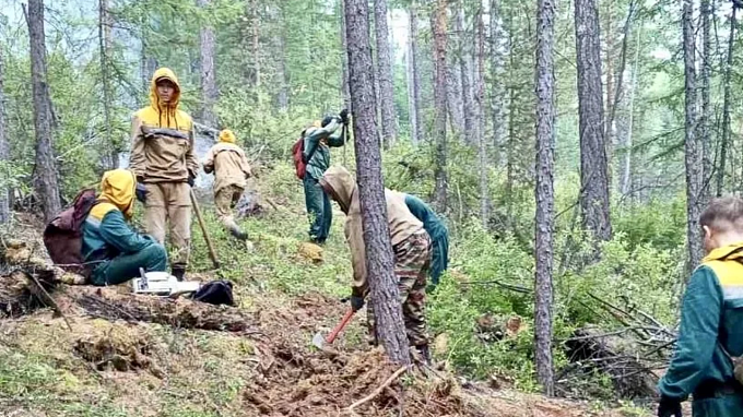Игры с огнем привели к лесному пожару в районе Бурятии