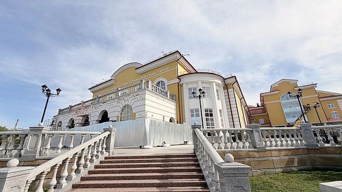 В Улан-Удэ завершается ремонт Русcкого драмтеатра  