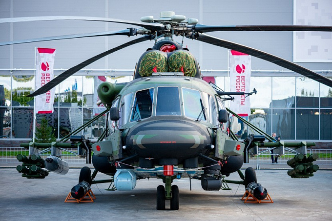Новый вертолет прилетел на «Армию-2021» своим ходом из Улан-Удэ