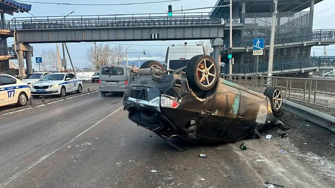 Девушка пострадала в ДТП в пригороде Улан-Удэ