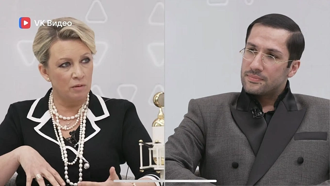 Мария Захарова в студии VK Видео: «Чем ты больше отдаешь, тем больше тебе дается сил»