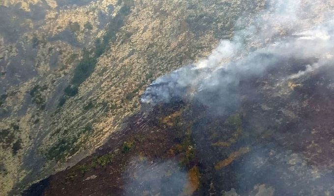 В Бурятии тушат сложный лесной пожар