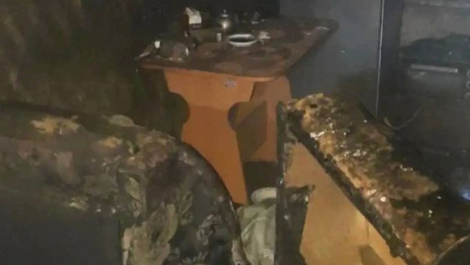 В Улан-Удэ на пожаре спасли мужчину 