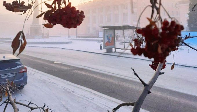 В Улан-Удэ вновь ударят сильные морозы