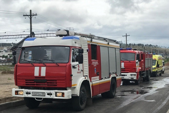 На пожаре в Улан-Удэ пострадали четверо детей 
