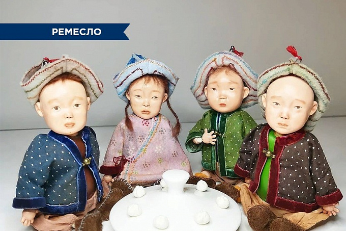 Жительница Улан-Удэ создаёт невероятно реалистичные куклы