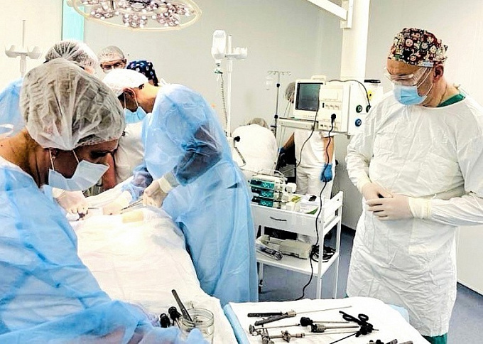 В Улан-Удэ врачи успешно прооперировали малыша с редчайшей грыжей 