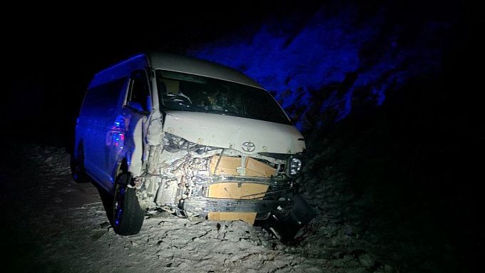 В Бурятии пять человек пострадали в лобовом ДТП с микроавтобусом