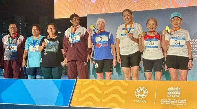 Педагог из Улан-Удэ стала двукратной чемпионкой Международных игр ветеранов спорта