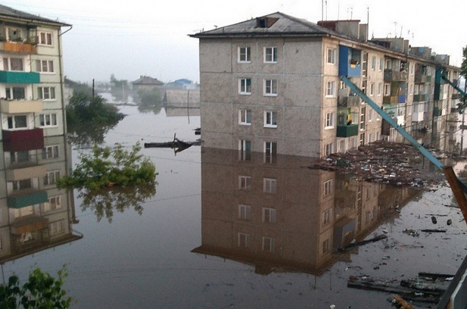 Затопленным районам Иркутской области угрожает эпидемия