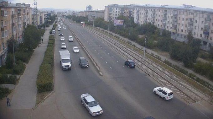 В Улан-Удэ на проспекте появилась третья полоса