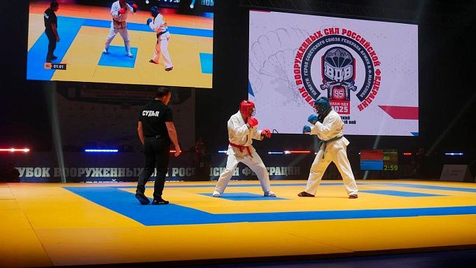 Завершился финал Кубка ВС РФ по армейскому рукопашному бою