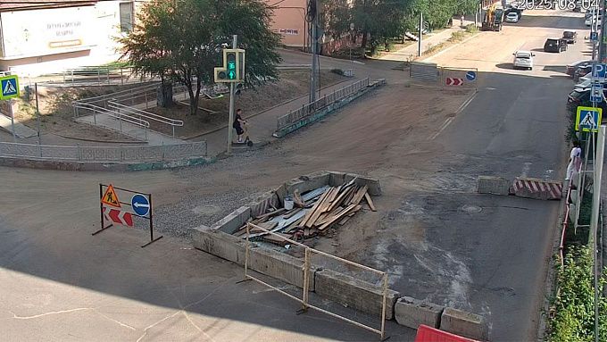 До конца августа в центре Улан-Удэ ограничат движение транспорта