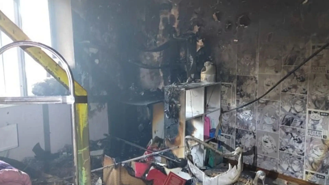 В Улан-Удэ человеческая беспечность привела к пожару в многоквартирном доме