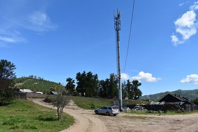 Сотовая связь и интернет появились в шести отдаленных селах Бурятии