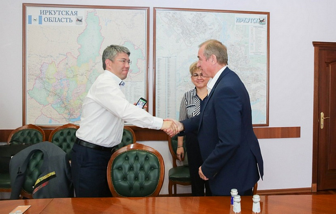 Глава Бурятии встретился с губернаторами Иркутской области и Забайкальского края