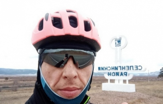 В Бурятии росгвардеец проехал на велосипеде 210 километров