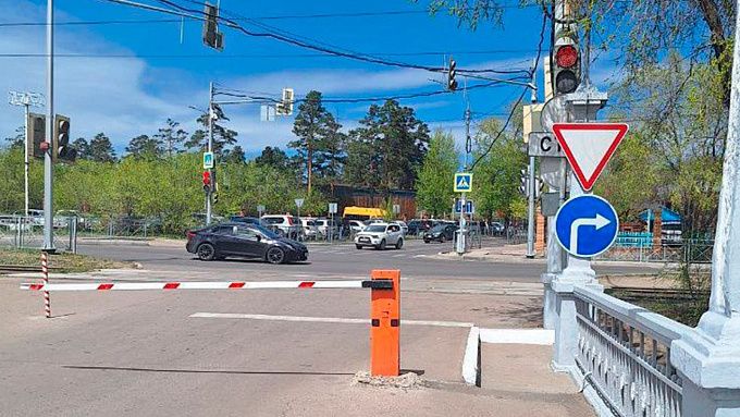 В Улан-Удэ меняют схему движения на перекрестке