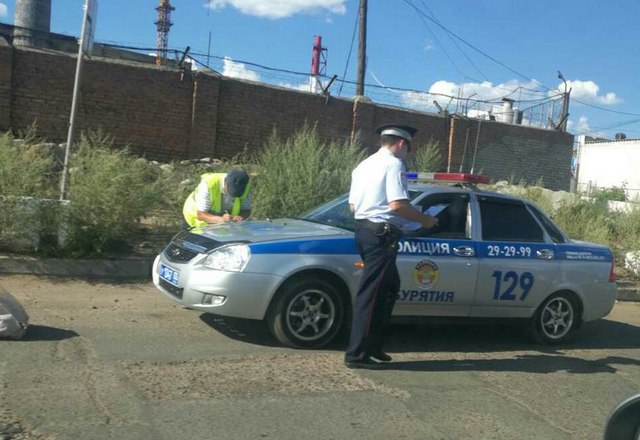 В Улан-Удэ автоинспекторы оперативно доставили роженицу в медучреждение